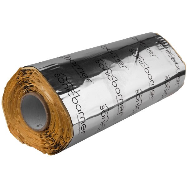 Sonic Barrier UT50 Ultra Sound Vibration Damping Sheet Silver Foil 50 sq. ft. Roll